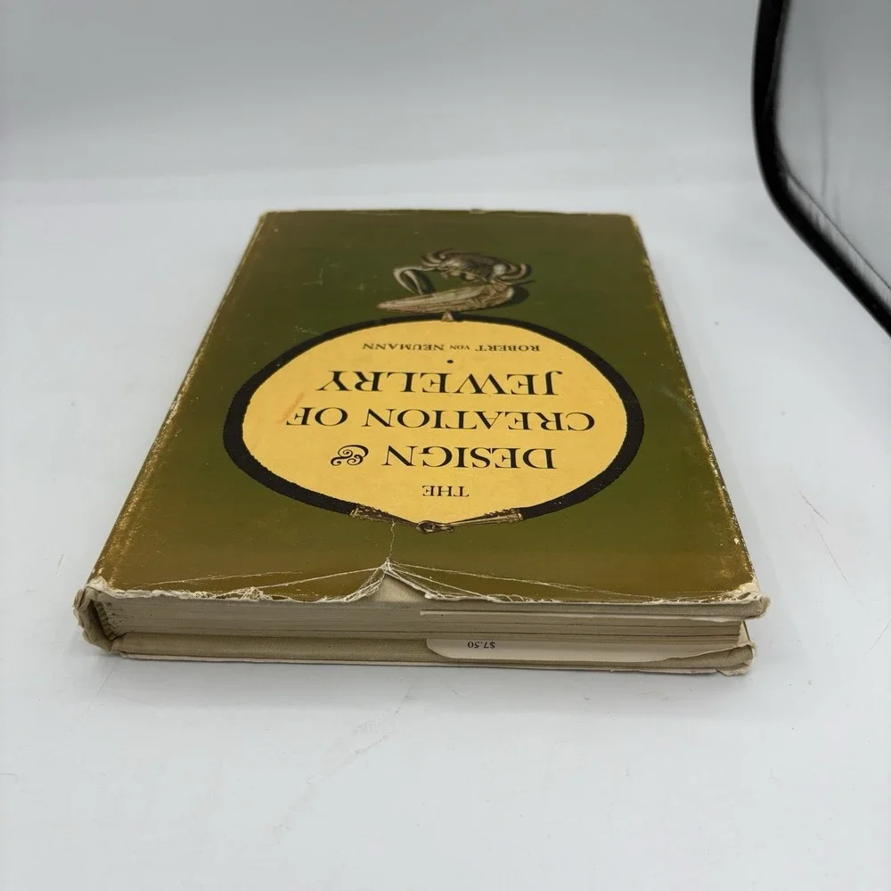 The Design and Creation‎ of Jewelry 1967 Hardcover Neumann 1st Edition 5th Print